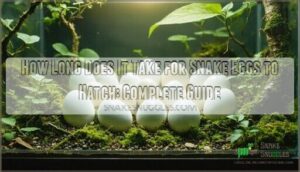 how long does it take for snake eggs to hatch