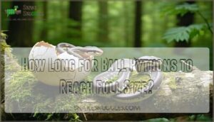 how long for ball pythons to reach full size
