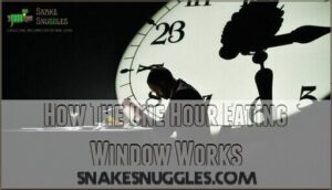 how the one hour eating window works
