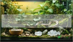 how to choose your first pet snake including pictures and costs