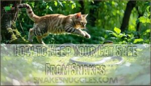 how to keep your cat safe from snakes