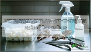 how to prepare snake food