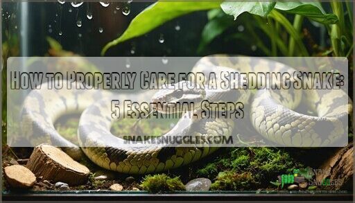 How to Properly Care for a Shedding Snake: 5 Essential Steps