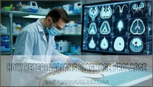 how veterinarians diagnose prolapse