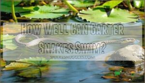 how well can garter snakes swim