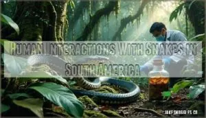 human interactions with snakes in south america human interactions with snakes in south america