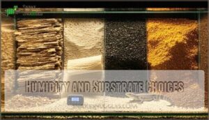 humidity and substrate choices