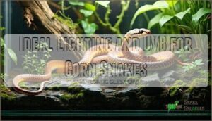 ideal lighting and uvb for corn snakes