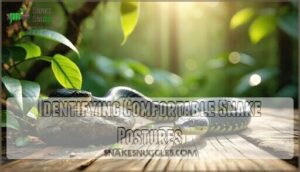 identifying comfortable snake postures