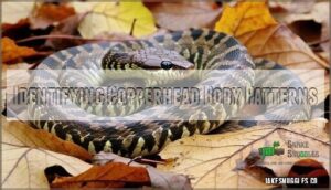 identifying copperhead body patterns