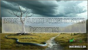 impact of climate change on snake distribution