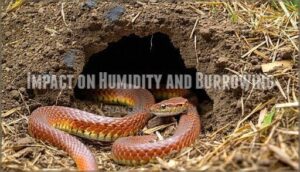 impact on humidity and burrowing