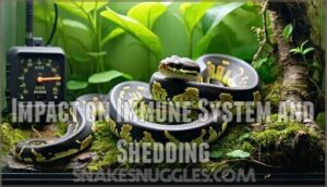 impact on immune system and shedding