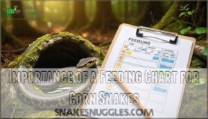 importance of a feeding chart for corn snakes