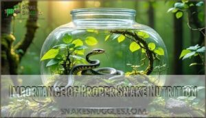 importance of proper snake nutrition