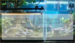 importance of quarantine for new snakes