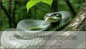 importance of snake camouflage