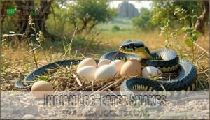indian egg-eater snakes