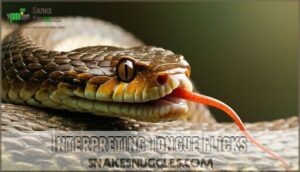 interpreting tongue flicks