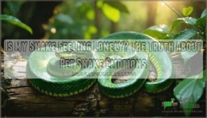 is my snake feeling lonely?
