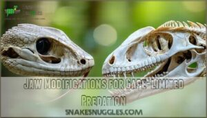 jaw modifications for gape-limited predation