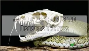 jaw-related injuries and disorders in snakes jaw-related injuries and disorders in snakes