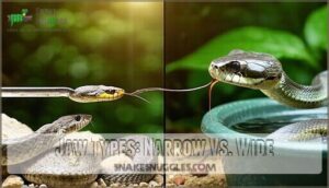 jaw types: narrow vs. wide