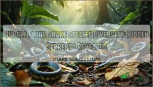 jungle floor snake species diversity