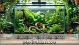 juvenile and adult diets