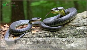 juvenile and subadult stages