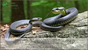 juvenile and subadult stages juvenile and subadult stages