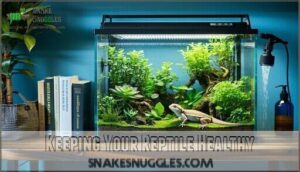 keeping your reptile healthy