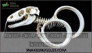 kinetic skull: how snake jaws move independently