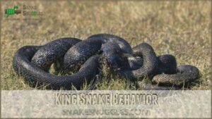 king snake behavior