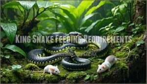 king snake feeding requirements