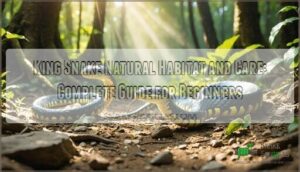 king snake natural habitat and care