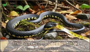 king snake size determination