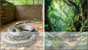 lack of exercise and enrichment