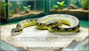 legal and ethical snake ownership
