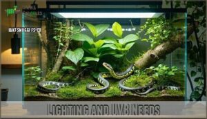 lighting and uvb needs