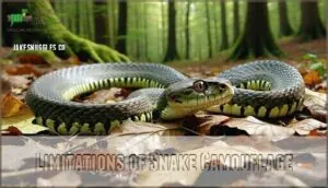 limitations of snake camouflage limitations of snake camouflage