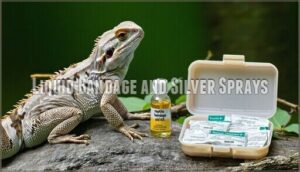 liquid bandage and silver sprays