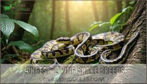 longest-living snake breeds