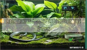 maintaining a suitable temperature range