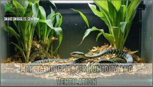 maintaining proper humidity and ventilation