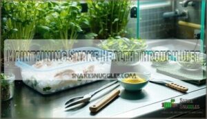 maintaining snake health through diet