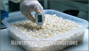 maintaining sterile conditions