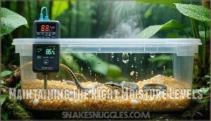 maintaining the right moisture levels