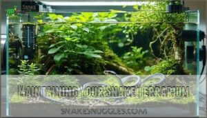 maintaining your snake terrarium