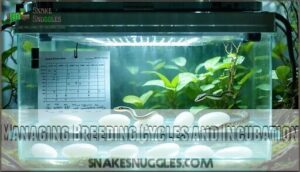 managing breeding cycles and incubation